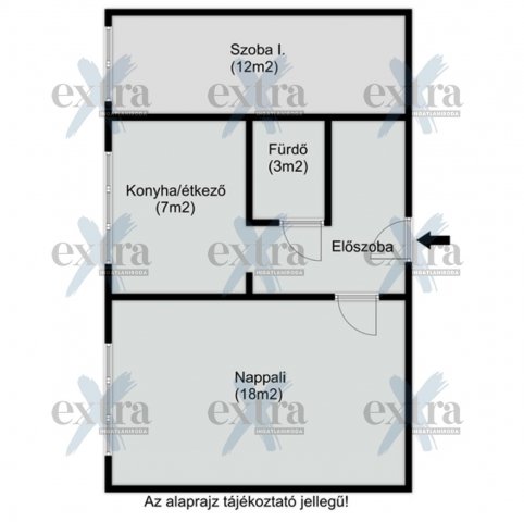 Eladó panellakás, Szegeden 49 M Ft, 2 szobás