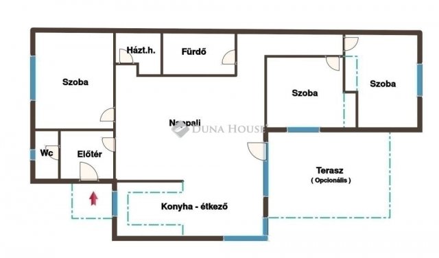 Eladó családi ház, Kecskeméten 81.6 M Ft, 4 szobás