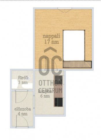 Eladó téglalakás, Budapesten, VIII. kerületben 42 M Ft, 1 szobás