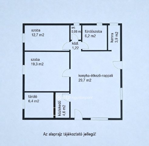 Eladó családi ház, Örkényen 34 M Ft, 2+1 szobás