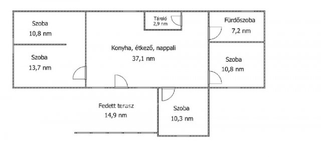 Eladó családi ház, Somlóvásárhelyen 29.9 M Ft, 3+1 szobás