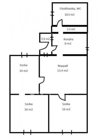 Eladó családi ház, Mikepércsen 34.9 M Ft, 2+1 szobás