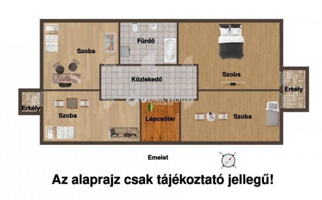 Eladó ikerház, Gödöllőn 105 M Ft, 5 szobás