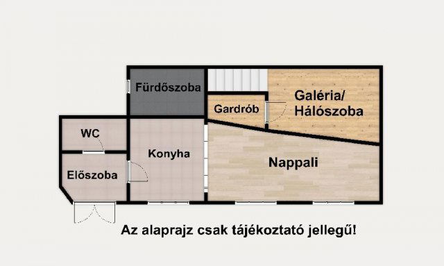 Eladó téglalakás, Budapesten, V. kerületben 78 M Ft, 1+1 szobás
