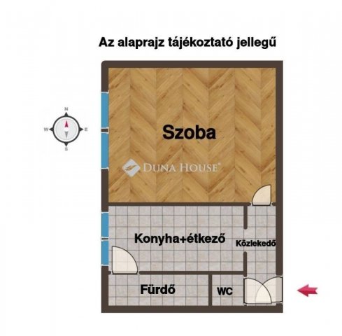 Eladó téglalakás, Budapesten, XIV. kerületben 60 M Ft, 1 szobás