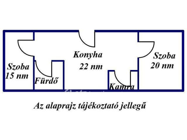 Eladó családi ház, Jánoshidán 14.9 M Ft, 2 szobás