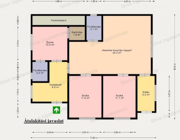 Eladó családi ház, Budapesten, XXIII. kerületben 77.9 M Ft