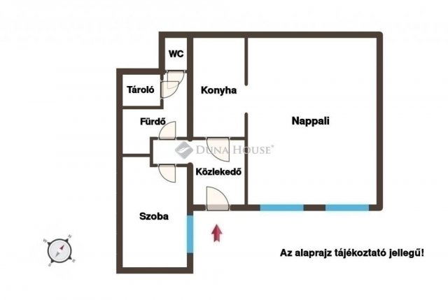 Eladó téglalakás, Budapesten, VI. kerületben 96.5 M Ft, 2 szobás