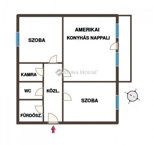 Eladó téglalakás, Kecskeméten 49.9 M Ft, 3 szobás