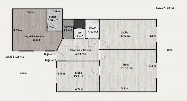 Eladó téglalakás, Budapesten, VII. kerületben, Dohány utcában