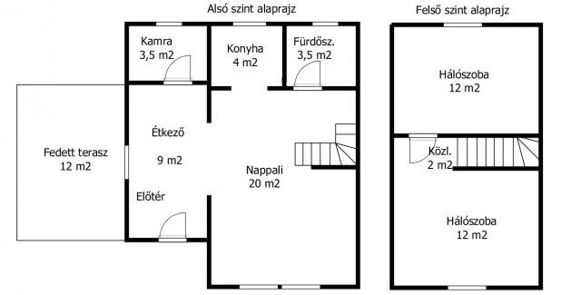 Eladó nyaraló, Tasson 29.9 M Ft, 3 szobás / költözzbe.hu