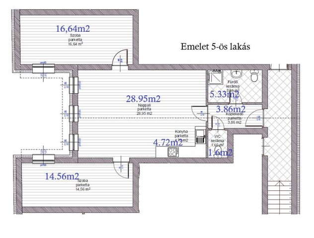 Eladó téglalakás, Tárnokon 92.3 M Ft, 3 szobás