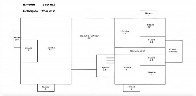 Eladó családi ház, Gyenesdiáson 248 M Ft, 8 szobás