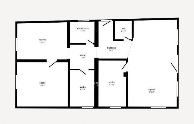 Eladó családi ház, Nyíregyházán 58 M Ft, 3 szobás