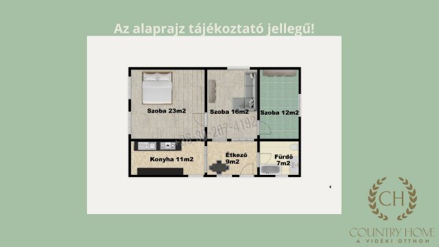 Eladó családi ház, Kisteleken 37.9 M Ft, 3 szobás