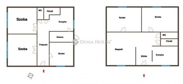 Eladó családi ház, Perkátán 68 M Ft, 5+1 szobás