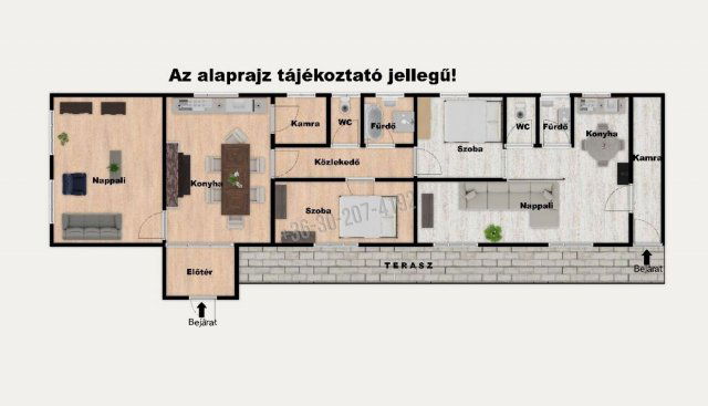Eladó családi ház, Szegeden 75.9 M Ft, 4 szobás