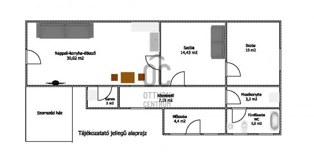 Eladó ikerház, Pécelen, Bartoshegy utcában 79 M Ft, 3 szobás
