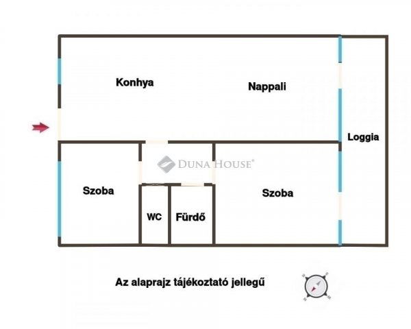 Eladó téglalakás, Budapesten, IV. kerületben 89 M Ft, 3 szobás