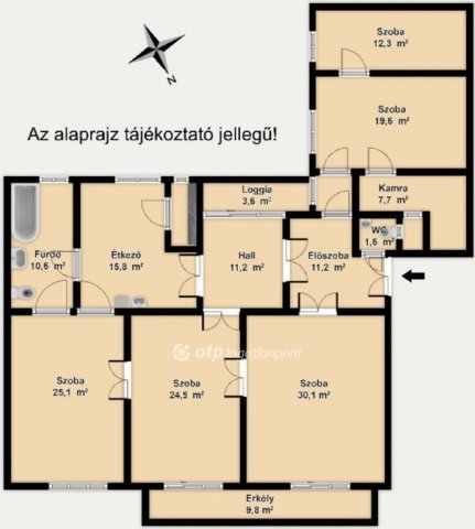 Eladó téglalakás, Székesfehérvárott 169.9 M Ft, 5 szobás