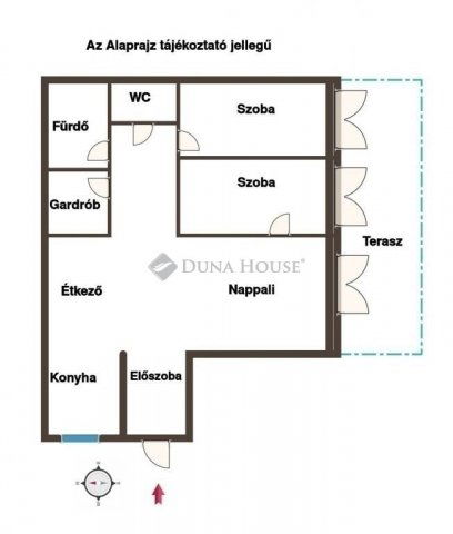 Eladó téglalakás, Pécsett 64.9 M Ft, 3 szobás
