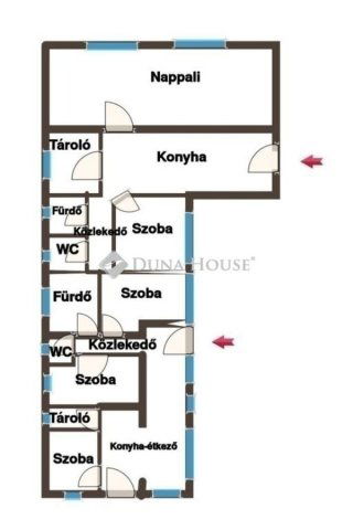 Eladó családi ház, Vecsésen 165 M Ft, 11 szobás
