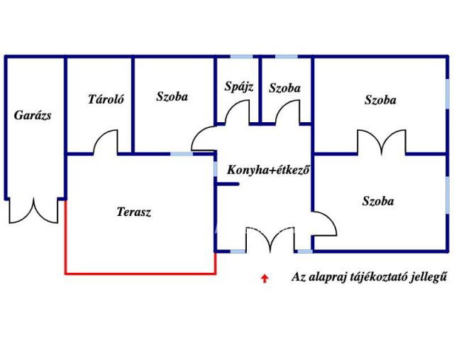 Eladó családi ház, Apagyon 37.8 M Ft, 3 szobás