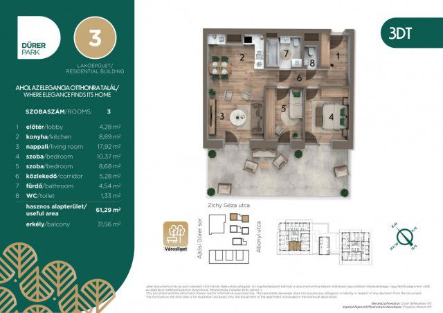 Eladó téglalakás, XIV. kerületben, Ajtósi Dürer soron