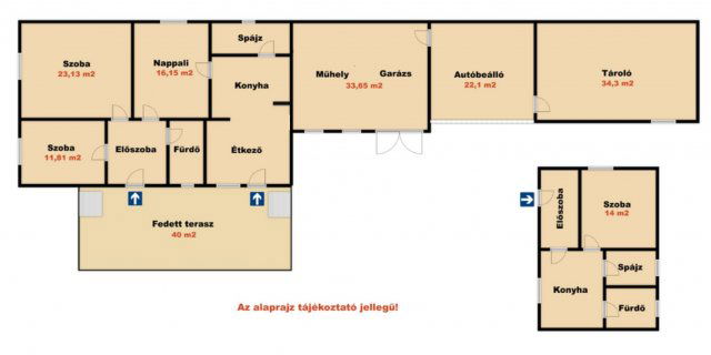 Eladó családi ház, Kiskunhalason 42 M Ft, 4 szobás