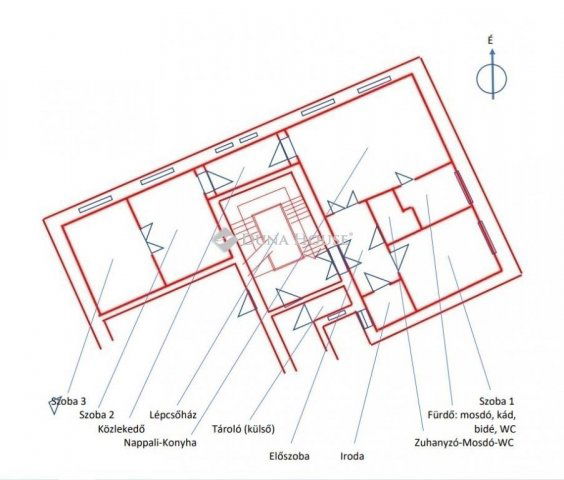 Eladó téglalakás, Budapesten, VIII. kerületben 90 M Ft, 4 szobás