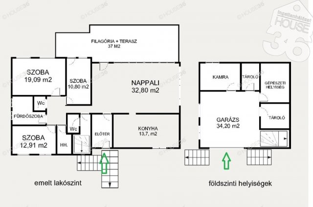 Eladó családi ház, Kecskeméten 206 M Ft, 4 szobás