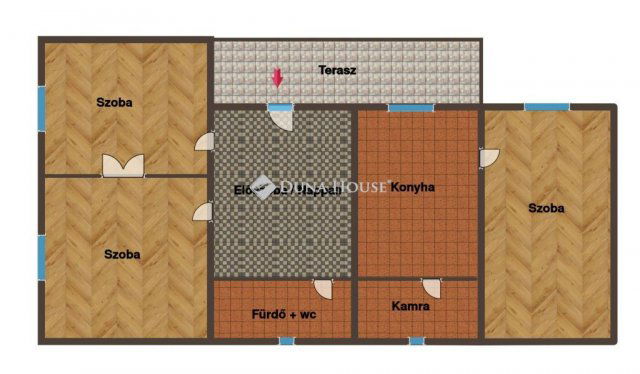 Eladó családi ház, Keszthelyen, Sopron utcában 99 M Ft, 3 szobás