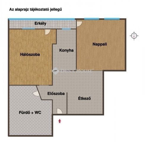 Eladó téglalakás, Szegeden 65.9 M Ft, 2 szobás