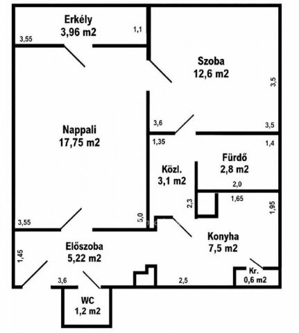 Eladó téglalakás, Budapesten, IV. kerületben 59.99 M Ft