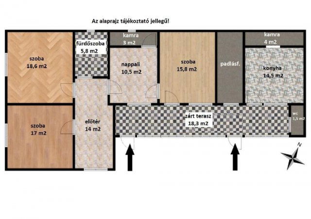 Eladó családi ház, Csehbányán 36 M Ft, 4 szobás