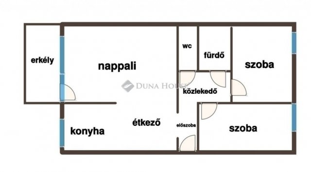 Eladó panellakás, Budapesten, XIX. kerületben 68 M Ft, 3 szobás
