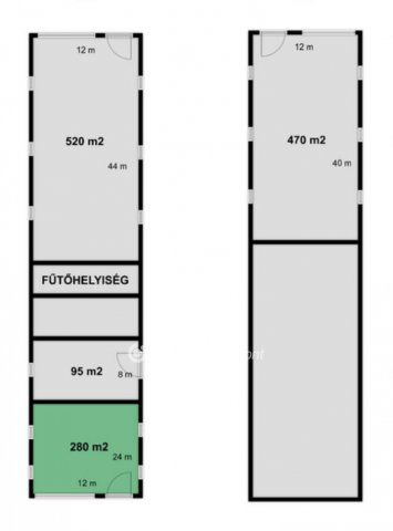Kiadó ipari ingatlan, Tarjánon 472 E Ft / hó
