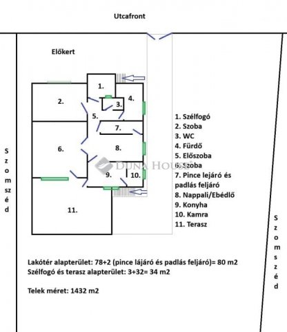 Eladó családi ház, Inárcson 89.9 M Ft, 2 szobás