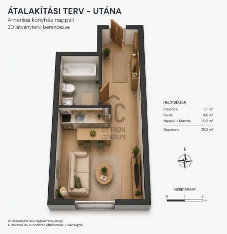 Eladó téglalakás, Budapesten, I. kerületben 38.5 M Ft, 1 szobás