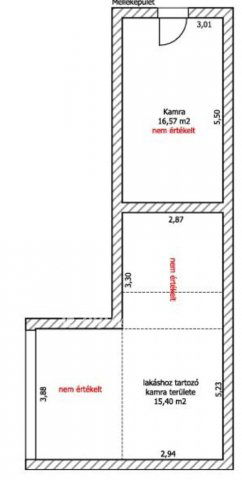 Eladó téglalakás, Orosházán 4.5 M Ft, 1 szobás