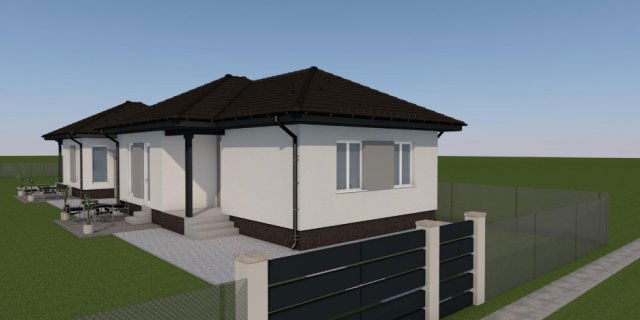 Eladó ikerház, Kecskeméten 62.9 M Ft, 4 szobás