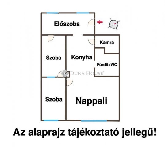 Eladó téglalakás, Budapesten, XX. kerületben 58 M Ft, 3 szobás