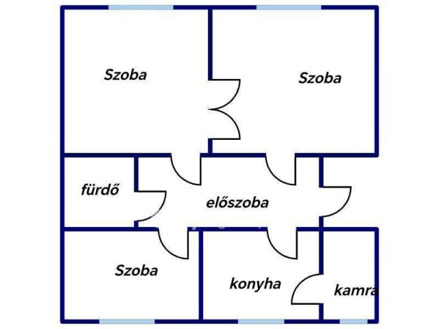 Eladó ikerház, Egerben 57.9 M Ft, 2+1 szobás