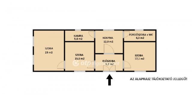 Eladó családi ház, Tótvázsonyban 55 M Ft, 3 szobás