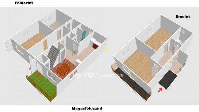 Eladó családi ház, Erdőtelken 53 M Ft, 4+1 szobás