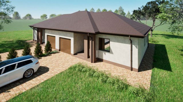 Eladó ikerház, Nyírpazonyon 76 M Ft, 3 szobás