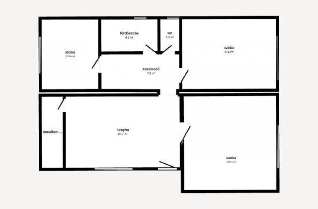 Eladó családi ház, Nyírjákón 39.7 M Ft, 3 szobás