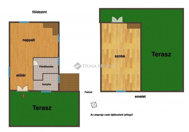 Eladó nyaraló, Szentendrén, Sellő utcában 47.5 M Ft, 2 szobás