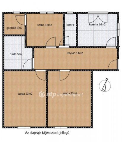 Eladó családi ház, Bugyin 94.9 M Ft, 3+1 szobás