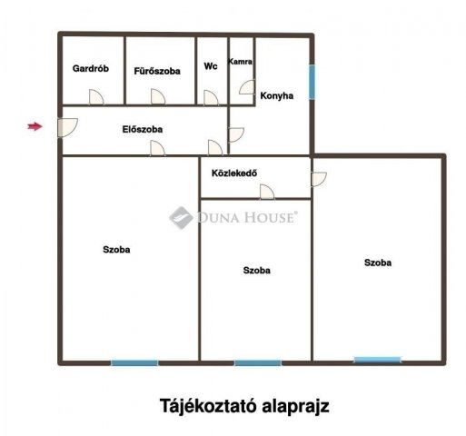 Eladó panellakás, Budapesten, III. kerületben 74.9 M Ft, 3 szobás